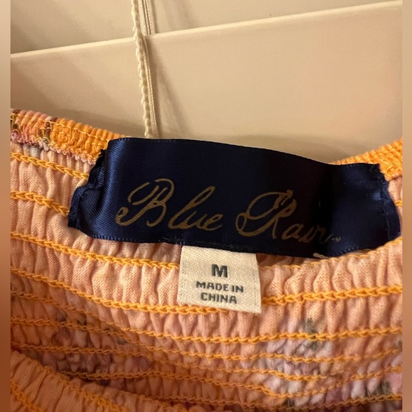 Francesca's Floral Off Shoulder Smocked Romper Juniors Size MEDIUM, Runs Small! - Picture 3 of 14